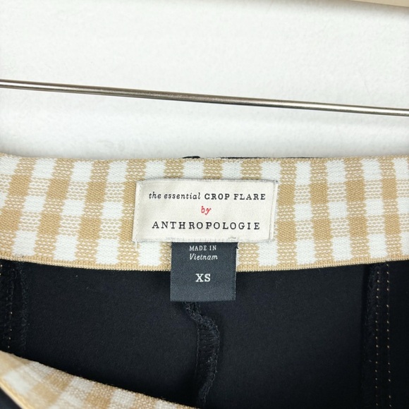 Anthropologie The Essential Cropped Flare Black Pants Sz XS - Picture 6 of 8